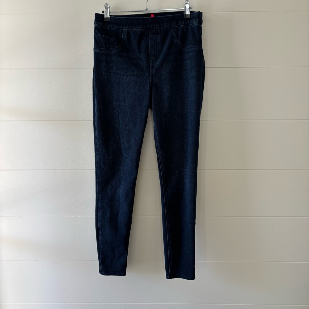 SPANX Dark Wash Denim Look Leggings - Size M